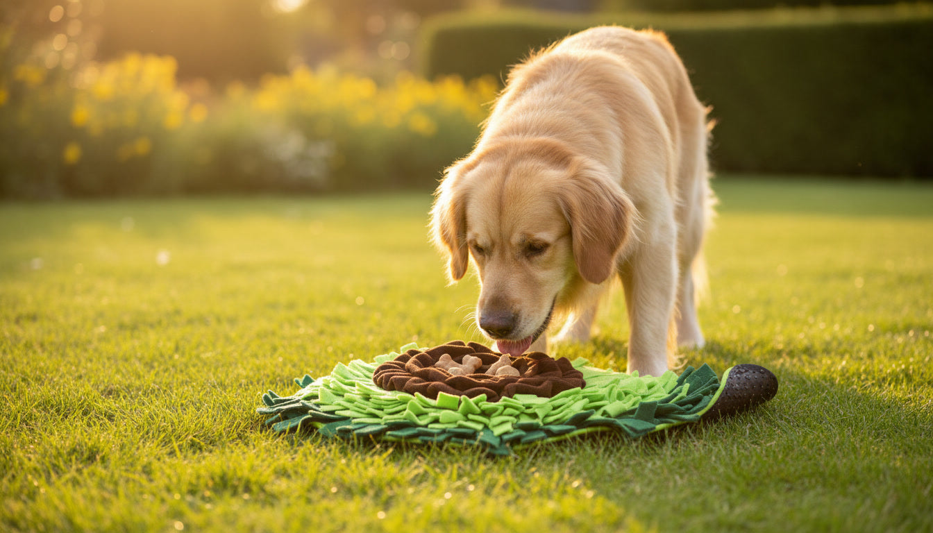 Avocado Snuffle Mat – Interactive Dog Puzzle Toy for Mental Stimulation