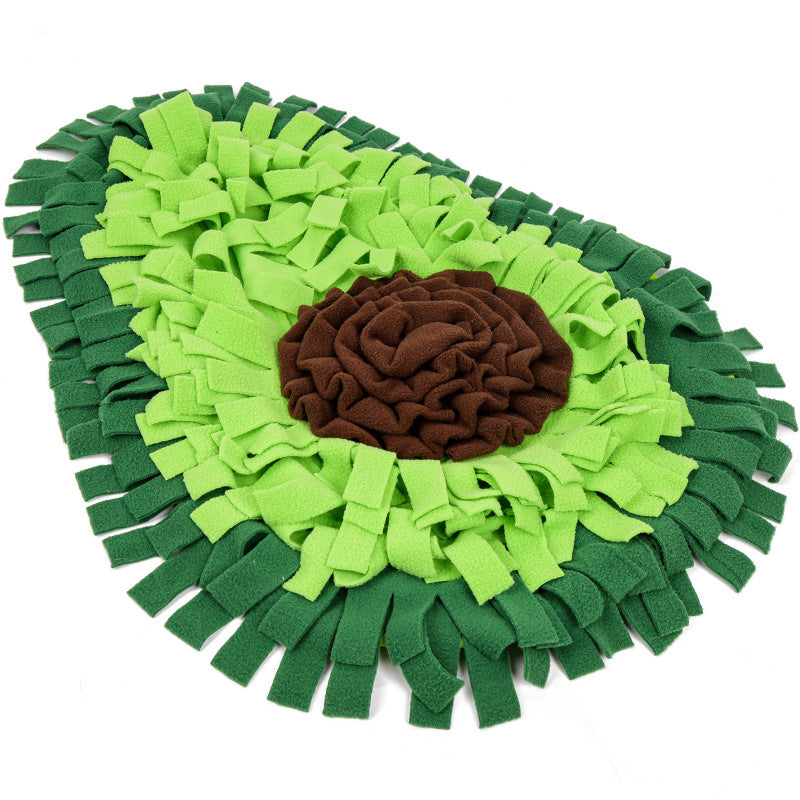 Avocado Snuffle Mat – Interactive Dog Puzzle Toy for Mental Stimulation